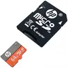 Image de HP HFUD064-1V31A MicroSDXC 64 Go Classe 10 UHS-I + Adaptateur
