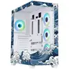 Image de Boîtier BitFenix Ceto BFC-CET500WWGXW4A-WAV Blanc ARGB verre trempé