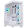 Image de Boîtier BitFenix Ceto Premium Edition BFC-CET-500-WWGSW-4A ARGB Blanc fenêtre panoramique