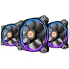 Image de Thermaltake Riing 14 LED RGB Ventilateur 140 mm Pack 3 Ventilateurs
