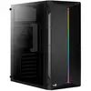 Image de Aerocool Split USB 3.0 RVB avec fenêtre noire
