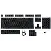 Image de Ensemble de capuchons de touches noirs Asus ROG PBT Doubleshot
