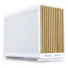 Image de Boîtier PC Lian Li A3-mATX Blanc/Motif Bois Micro ATX Mesh Compact