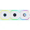 Image de Lian Li UNI FAN SL Wireless LCD 120 Boitier PC Ventilateur 12 cm Blanc 3 pièce(s)