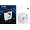 Image de Refroidissement par air Lian Li 120 mm UNIFAN TL120 sans fil blanc ARGB inversé 2300 tr/min Suppléments RGB