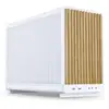 Image de Boîtier PC Lian Li A3 Wood Glass Version White Verre trempé M-ATX