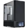 Image de Boîtier PC Lian Li LAN207DX Midi Tower 6" Écran Intégré Noir Aluminium Verre Templé