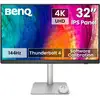 Image de BenQ PD3226G 31,5" LED IPS UltraHD 4K 144 Hz Haut-parleurs réglables en hauteur FreeSync Premium USB-C