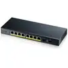 Image de Switch Gestioné Zyxel GS1900-10HP 8 Ports Gigabit PoE+ 2 SFP Montage Mur