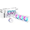 Image de Refrigeration Liquide Gigabyte AORUS WATERFORCE X II 360mm 3 Ventilateurs LCD ARGB Blanc
