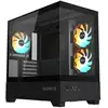 Image de Boîtier PC ATX panoramique Gigabyte C201 noir avec verre trempé et 3 ventilateurs RGB