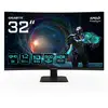 Image de Écran PC Gigabyte GS32QCA 31,5" QHD 180Hz VA Courbe 1ms FreeSync HDR