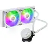 Image de Refrigeration Liquide Cooler Master MasterLiquid 240L Core ARGB 240mm 2 Ventilateurs Blanc