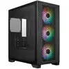 Image de Boîtier mini tour Cooler Master Elite 301 en verre trempé 3 x 120 mm RGB noir