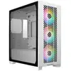 Image de Cooler Master Mini Tower Blanc Fenêtre latérale en verre trempé RGB 3x120mm USB-C