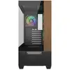 Image de Boîtier Cooler Master Elite 690 Wood Midi Tower ATX RGB Verre Trempé Bois