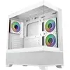 Image de Boîtier PC Cooler Master Elite 690 Wood Midi Tower Blanc RGB ATX Verre trempé
