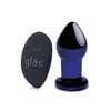 Image de Plug Anal Vibrant en Verre Télécommandé Butt Plug