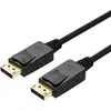 Image de Cable DisplayPort Unitek Y-C609BK 3 m Macho a Macho Noir