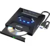 Image de Graveur DVD/CD externe Unitek T1037A01 avec hub USB et lecteur SD