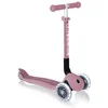 Image de Patinette enfant Globber Junior pliable 3 roues LED Berry 50 kg