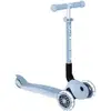 Image de Patinette enfant Globber Junior Eco 3 roues LED pliable bleu ciel