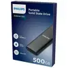 Image de Disco Duro Philips SSD Externe Portable 500GB Ultra Slim 540Mb/s Lecture