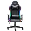 Image de Silla gaming NASA PIONEER negra con respaldo ajustable, reposabrazos y luces RGB