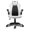 Image de Chaise Andaseat gaming blanche ergonomique accoudoirs et dossier réglables