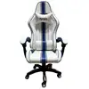 Image de Nasa ATLANTIS BIS Chaise gaming Bleu/Blanc avec accoudoirs ajustables