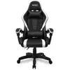 Image de Chaise gaming Nasa Orion dossier réglable noir blanc 120 kg