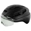 Image de Casque de protection L Noir avec LED, matériau PC + EPS, sécurité renforcée
