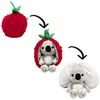 Image de Peluche Deglingos Flipetz Veggies Koala Framboise TU