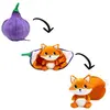 Image de Peluche Deglingos Flipetz Veggies Renard Figue TU