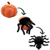 Image de Peluche Deglingos Flipetz Veggies Araignee Citrouille TU