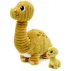 Image de Peluche Deglingos Ptipotos Diplodocus Maman/Bebe TU
