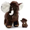 Image de Peluche Deglingos Ptipotos Mammouth Papa Bebe TU