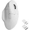 Image de Souris Keychron M7-A3 Sans Fil Filaire Bluetooth 26000 DPI Blanche Ergonomique