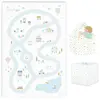Image de Tapis de jeu puzzel et maisonnette Play&Go Village 120x180x1,4 cm