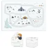 Image de Tapis de jeu puzzel et maisonnette Play&Go Farm 120x180x1,4 cm