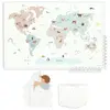 Image de Tapis de jeu puzzel et maisonnette Play&Go Worldmap 120x180x1,4 cm
