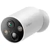 Image de Caméra de surveillance TP-Link TC85 2K Vision Nocturne Intérieur et Extérieur Détection IA Audio Bidirectionnel Alarme Solaire