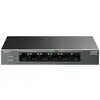 Image de Commutateur Fast Ethernet TP-Link 6 ports avec 4 ports PoE, 47,76 W, QoS sans ventilateur, montage mural