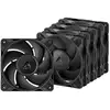Image de Refrigeration Air Arctic 120mm Freezer P12 Pro PST Pack de 5 Noir PWM
