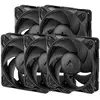 Image de Refrigeration Air Arctic 120 mm P12 Pro LN Pack 5 unités PWM Noir