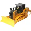 Image de Tracteur RC Carrera CAT D7E Bulldozer Son LED Jaune 1:24