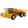 Image de Camion Bétonnière Articulé Carrera CAT 745 Radio-Contrôle 1:24 LED