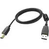 Image de Cable USB Vision TC 5MUSB/BL 5 m USB A vers USB B 2.0 Noir