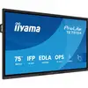 Image de Écran interactif iiyama TE7515A-B1AG 75 pouces IPS 4K UHD Android 14 Wi-Fi 6