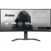 Image de iiyama G-Master GCB3482WQSU-B1 34" VA COURBÉ UWQHD 120Hz 0.6ms FreeSync USB-A Haut-parleurs Hauteur Réglable